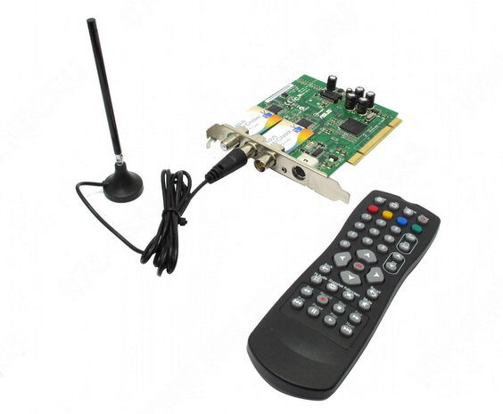 ТВ Тюнер ASUS PCI MYC PS3-100/PTS/FM/AV/RC DVB-T/DVB-S RTL.